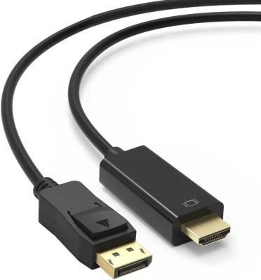 Cavo convertitore da Displayport (DP) a HDTV da 6 piedi per proiettore HDTV